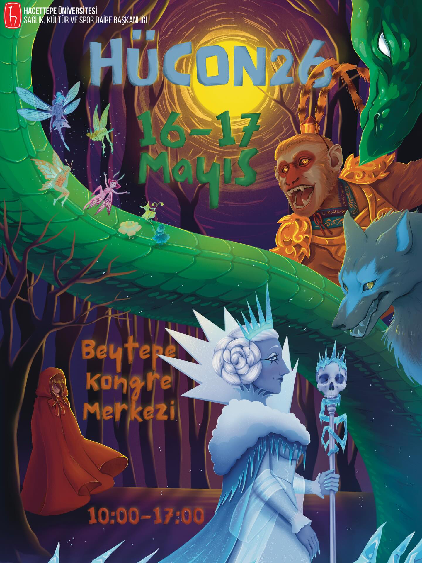 HUCON'26 Etkinlik Afişi